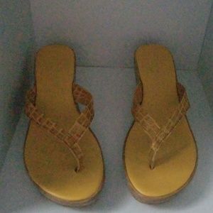 Mila Paoli Made in Italy Yellow Sandals